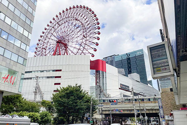 HEP FIVEの赤い観覧車